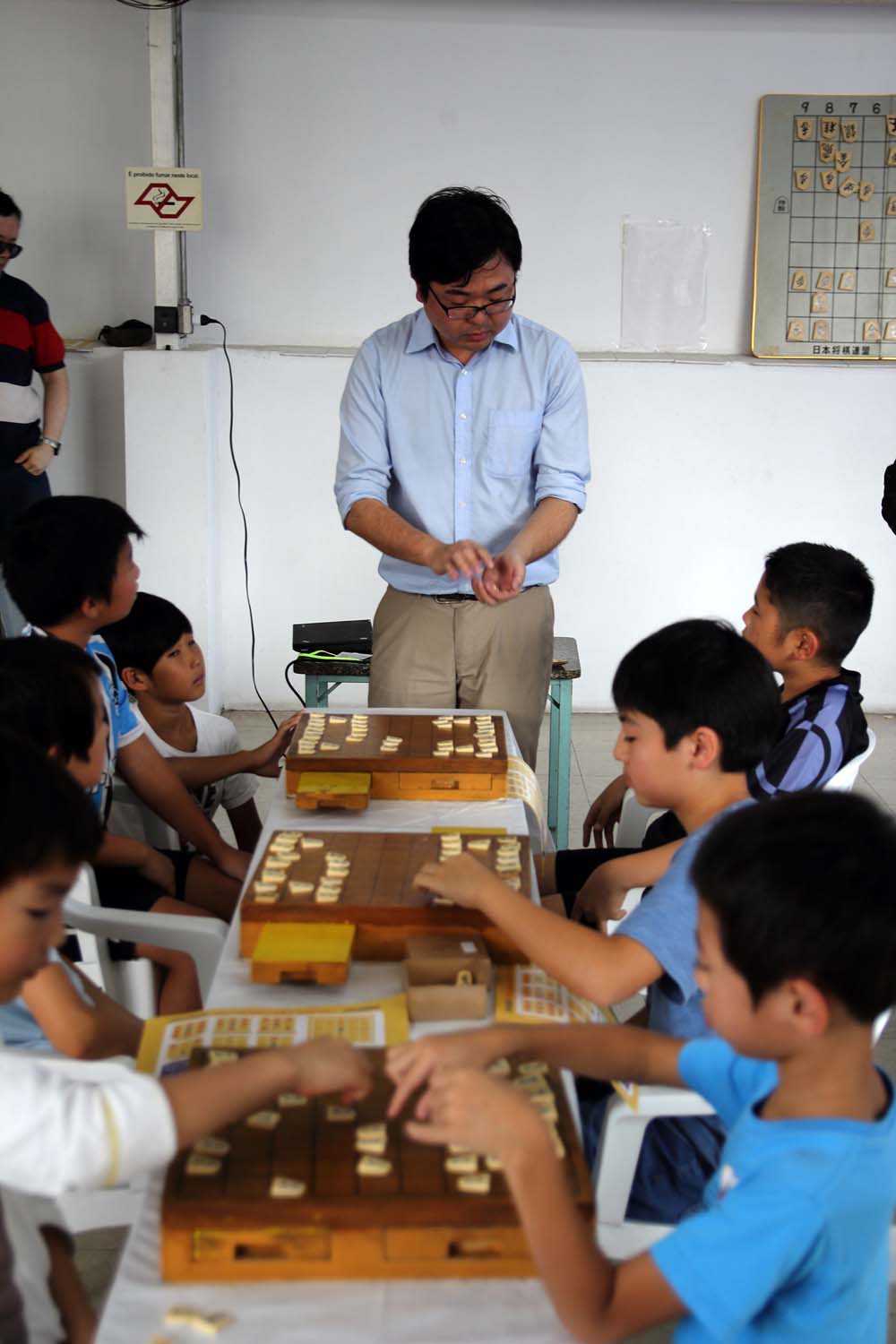 Embaixador Yamada participa do evento de Shogi (xadrez japonês) organizado  pela REN Brasil