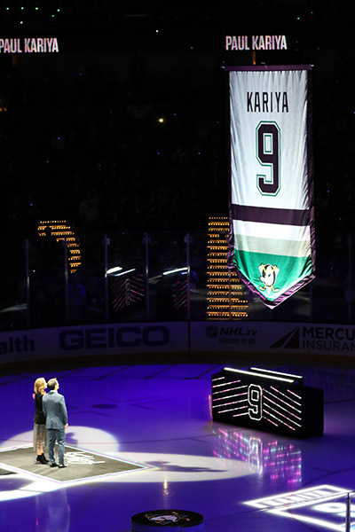Career highlights of Paul Kariya with the Mighty Ducks 