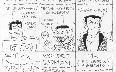 Thumbnail for 日記のエントリ #私のトップ 6: 「なんてひどい漫画なんだ、バットマン!」