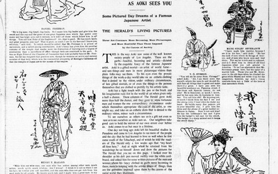 Thumbnail for Toshio Aoki: O Artista Errante Meiji e Pai de Tsuru Aoki
