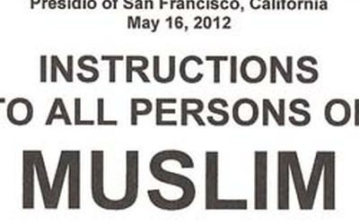 Thumbnail for Instructions to All Persons of Muslim Ancestry