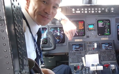Thumbnail for After many twists and turns, Naoya Fujita became a regional airline captain