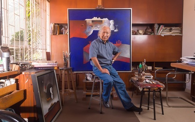 Thumbnail for Un lienzo de ocho décadas. Venancio Shinki pinta su vida en lo pequeño y en lo grande