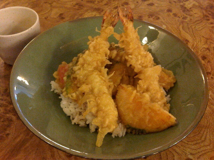 ebi tendon @ aoi | Discover Nikkei