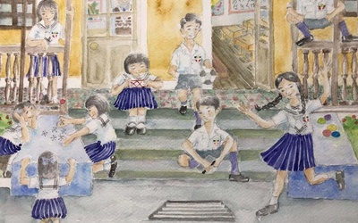 Thumbnail for Jishuryo: Escola Santa Beatriz daqueles tempos da nossa infância — Parte 2