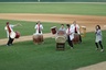 The group performs, June 2005