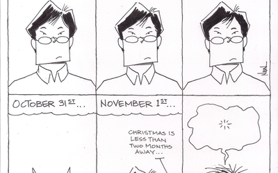 Thumbnail for Journal Entry #About 7½ Weeks: "The Real Holiday Horror..."
