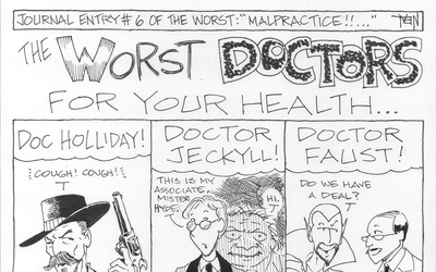 Thumbnail for Journal Entry #6 of the Worst: "Malpractice!!..."