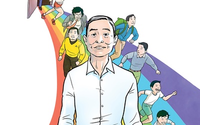 Thumbnail for A obra de arte “mais pessoal” de George Takei até agora: <em>rima com Takei</em>