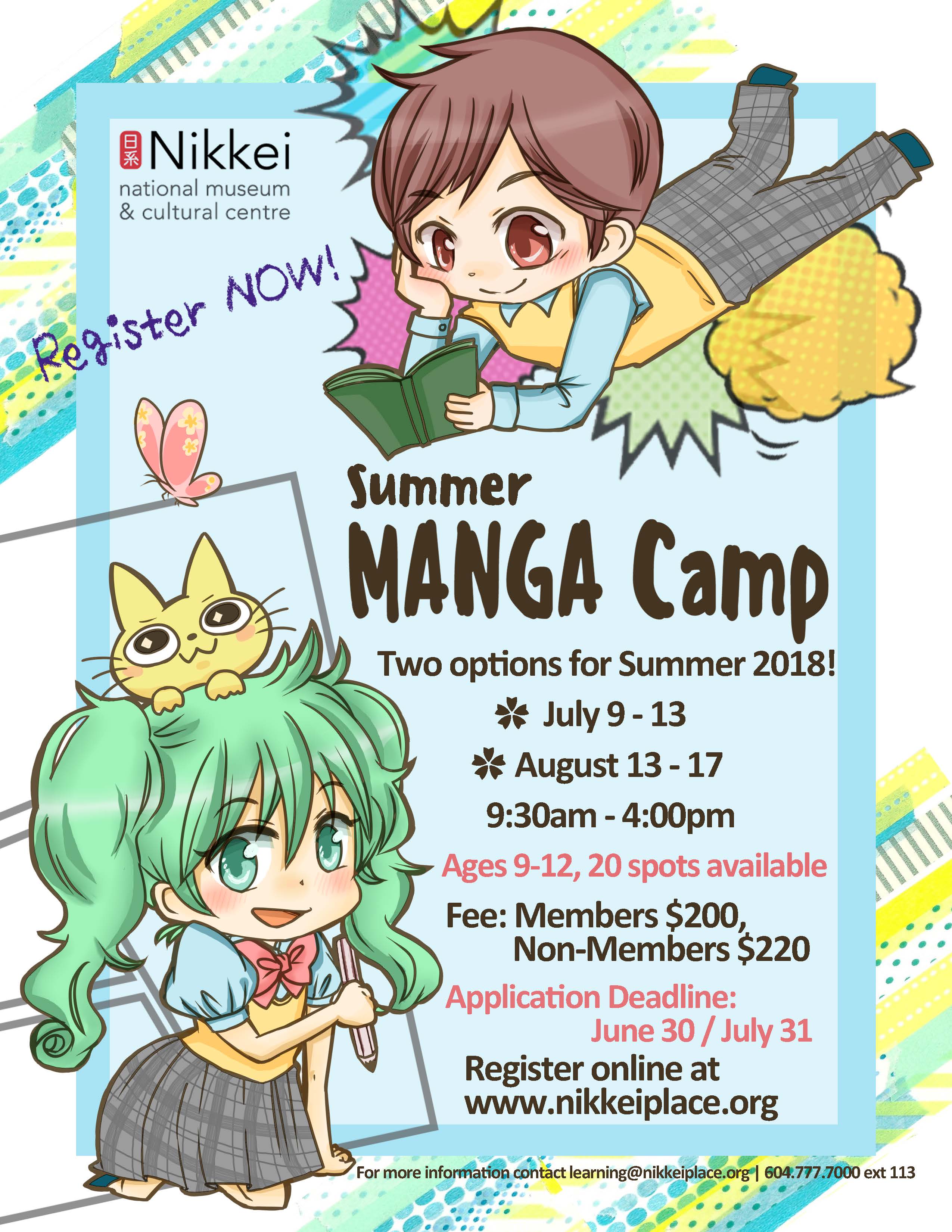 Summer Manga Camp Discover Nikkei