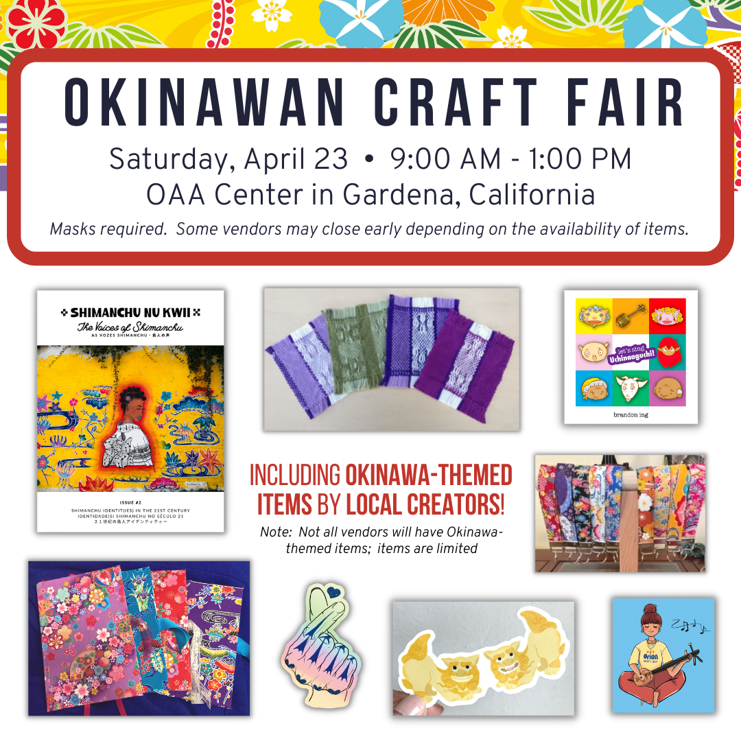 Okinawan Craft Fair in Gardena Art, Crafts, Gifts by Local Creators